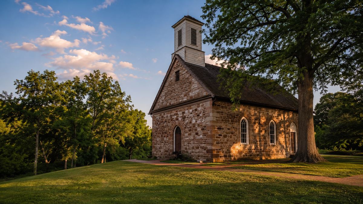 Historic Aquia Church in Stafford County, VA