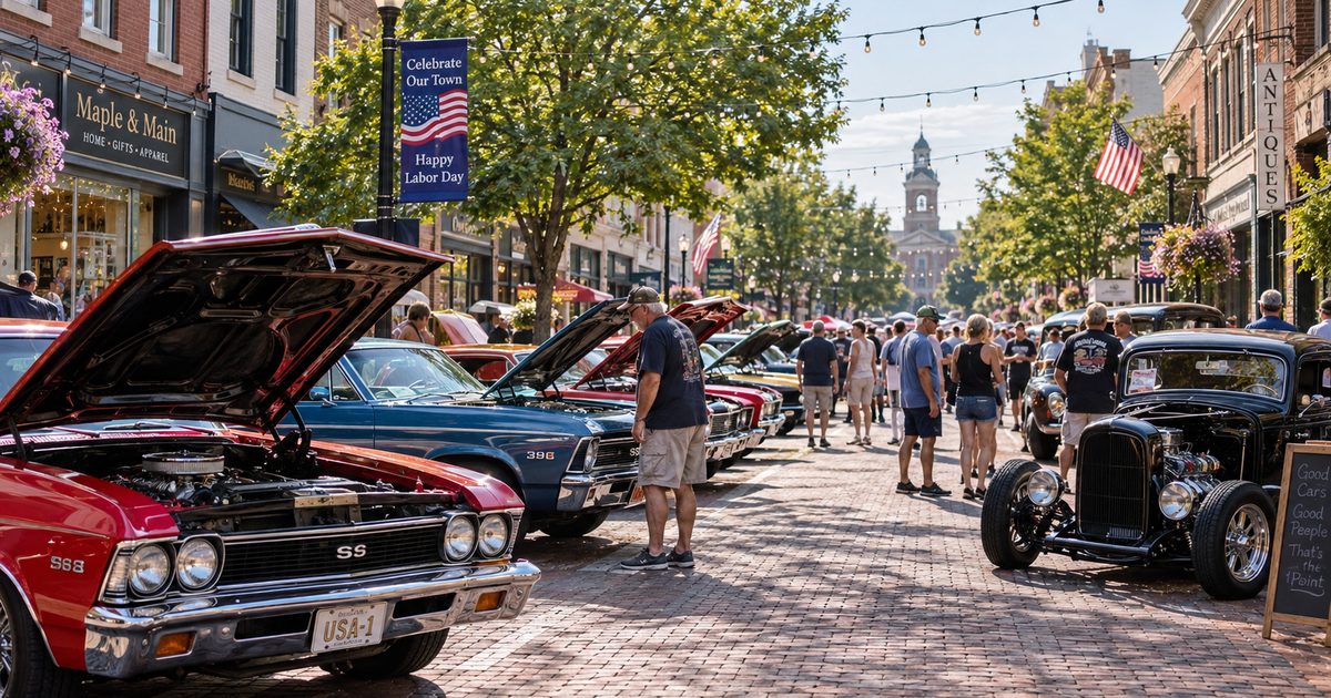 Labor Day in Fairfax: The Car Show, and a Fall Market With More Homes for Sale Than in Years
